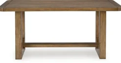 Cabalynn Counter Height Dining Table In Light Brown