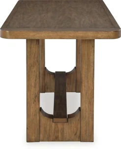 Cabalynn Counter Height Dining Table In Light Brown