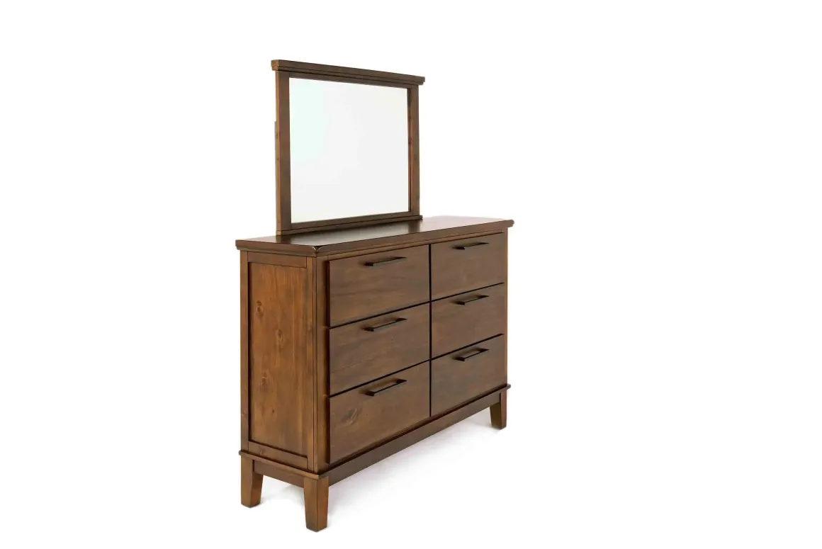 Cagney Mirror In Brown