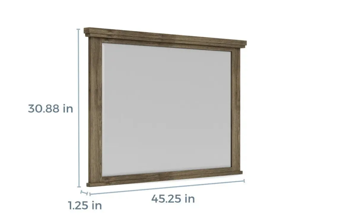 Cagney Mirror In Brown