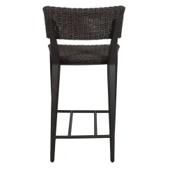 Calbas Outdoor Counter Height Stool In White