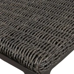 Calbas Outdoor Side Chair In Brown