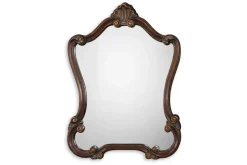 Calla Accent Mirror In Brown