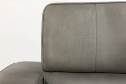 Cam 6 Piece 2 Power Theater Sectional W/ Immersive Sound In Ajax Smoke Leather