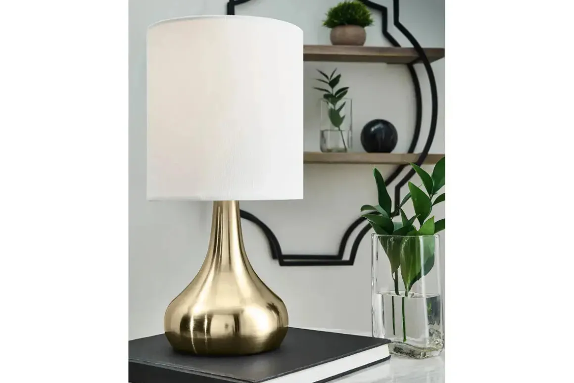 Camdale Table Lamp In Brass