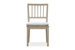 Camden Side Chair With Removable Cushion In Chai, Set Of 2