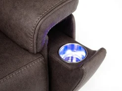 Cannes 3 Power Theater Recliner W/ Immersive Sound In Jumbo Bark