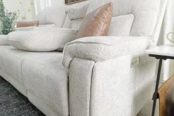 Cannes 3 Power Theater Sofa W/ Immersive Sound In Maze Tan