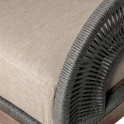 Capri Outdoor Barstool In Taupe