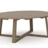 Carezza Outdoor Coffee Table In Brown