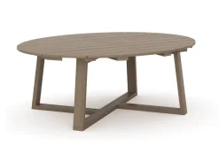 Carezza Outdoor Coffee Table In Brown