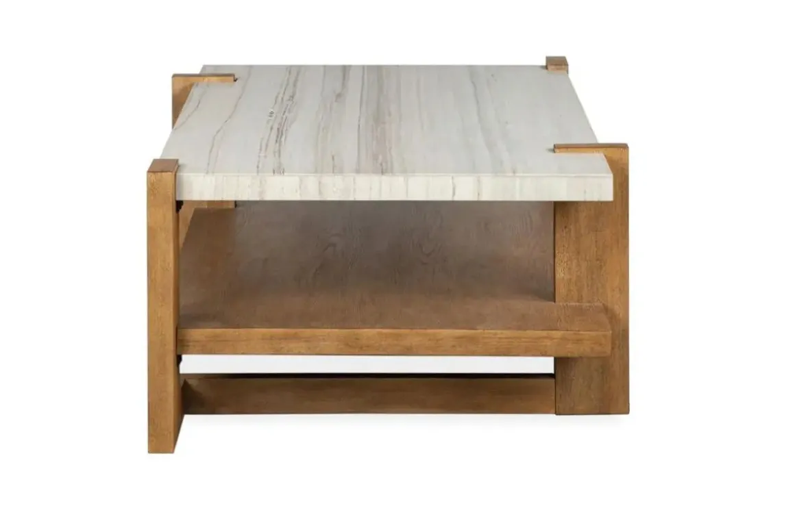 Carrington Coffee Table In Honey Wheat
