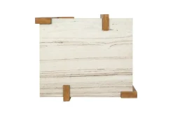 Carrington End Table In Honey Wheat