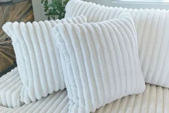 Casper 4 Piece Loveseat Chaise Sectional In Pony Slate, Left Facing