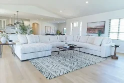 Casper 4 Piece Xl Sofa Chaise Sectional In Pony Slate, Left Facing