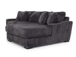 Casper Sofa Chaise In Pony Slate, Left Facing