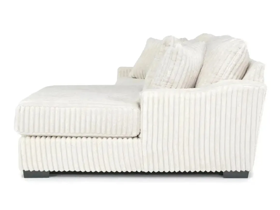 Casper Sofa Chaise In Pony Slate, Left Facing