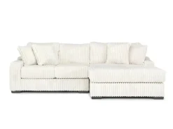 Casper Sofa Chaise In Pony Slate, Left Facing