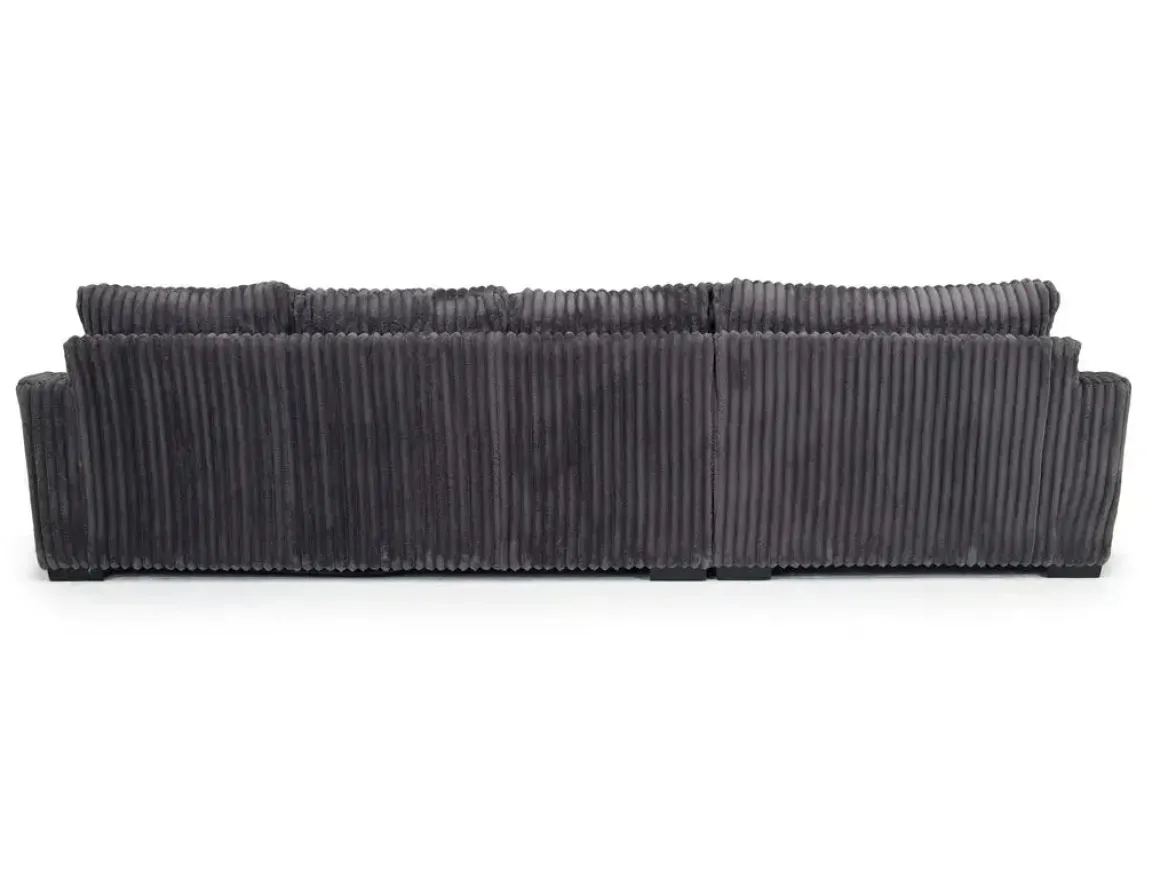 Casper Xl Sofa Chaise In Pony Slate, Left Facing