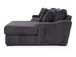 Casper Xl Sofa Chaise In Pony Slate, Left Facing