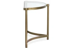 Cassidy Sofa Table In Aged Brass