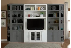Catalina 2 Piece Entertainment Center In White