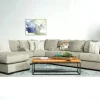 Catamaran 3 Piece Reversible Chaise Sectional - Custom Order