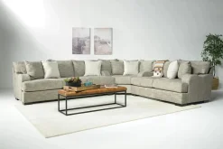 Catamaran 3 Piece Sectional In Coconut Stone