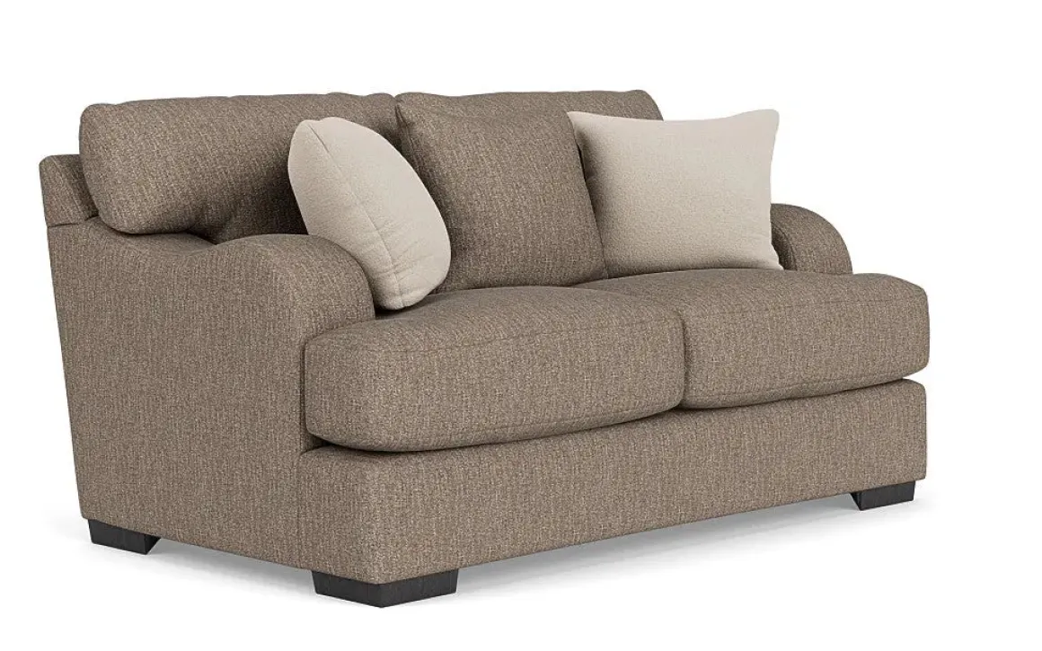 Catamaran Loveseat In Coconut Stone