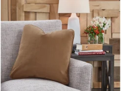 Caygan Throw Pillow In Honey