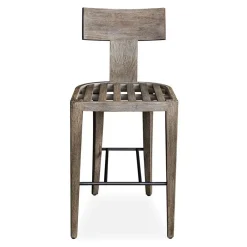 Celini Outdoor Barstool In Brown