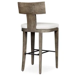 Celini Outdoor Barstool In Brown