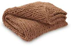 Chaddon Throw Blanket In Ivory/Gray/Taupe