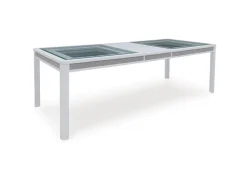 Chalanna Dining Table & 6 Chairs In White