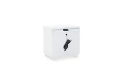 Chalanna Nightstand In White