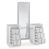 Chalanna Vanity & Mirror In White