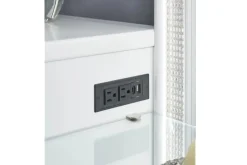 Chalanna Vanity & Mirror In White