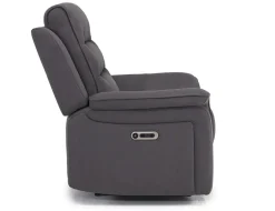 Chanell 2 Power Recliner In New Nappa Gray