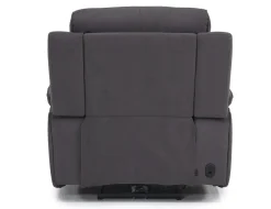 Chanell 2 Power Recliner In New Nappa Gray