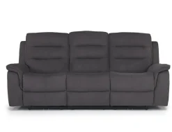 Chanell 2 Power Sofa In New Nappa Gray