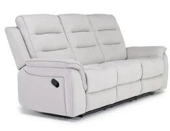 Chanell Reclining Sofa & Console Loveseat In New Nappa Gray