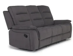 Chanell Reclining Sofa In New Nappa Gray