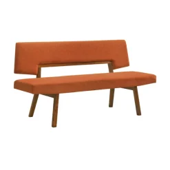 Chanella Dining Bench In Blue