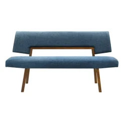 Chanella Dining Bench In Blue