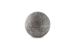 Chanlow Small Round Sculpture In Gray