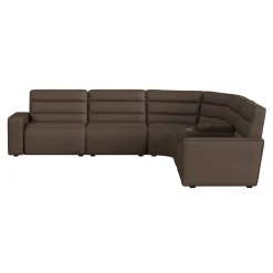 Chelsey 6 Piece Power Sectional In Bozeman Saddle