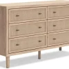 Cielden Dresser In Tan