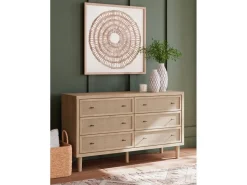 Cielden Dresser In Tan