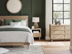 Cielden Nightstand In Tan