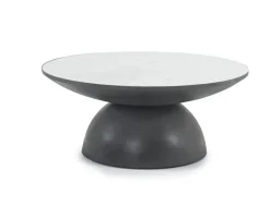 Circularity Coffee Table In Dark Gray/White